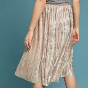 NWT Anthropologie Sabina Musayev Midi Skirt